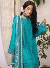 D#02 Mahnur Mehru Linen Winter Collection 923